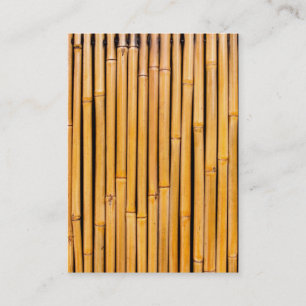 Tropische hawaiische Bambushintergrund-Schablone Visitenkarte