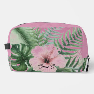 Tropische Hibiskus-Blumen-Accessoire-Tasche Waschbeutel