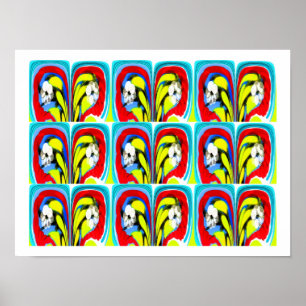 Tropische Hitze Poster