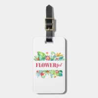 Tropische Hochzeit in Urlaubsort des Blumenmädchen