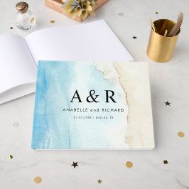 Tropische Hochzeit in Urlaubsort des Sandstrandes Gästebuch