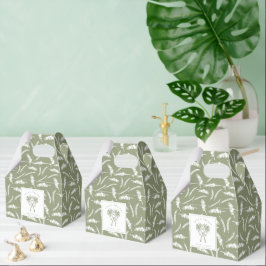 Tropische Hochzeit in Urlaubsort von Knotted Palm  Geschenkschachtel