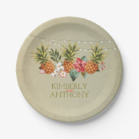 Tropische Hochzeit von Ananas