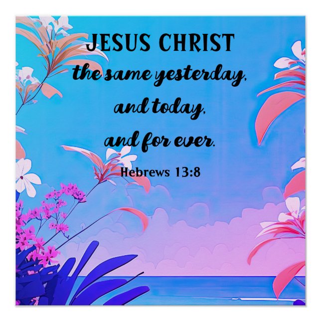 Tropische Illustration Gerahmte Kunst Poster (Vorderseite)