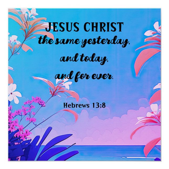 Tropische Illustration Gerahmte Kunst Poster (Vorderseite)