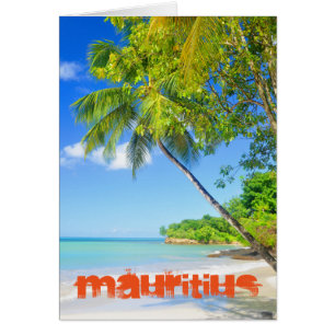 Tropische Insel in Mauritius