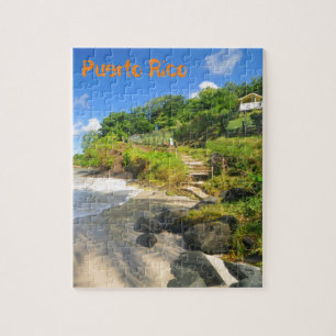 Tropische Insel in Puerto Rico Puzzle