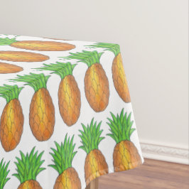 Tropische Insel Luau Hawaiian Ananas Obst Tischdecke