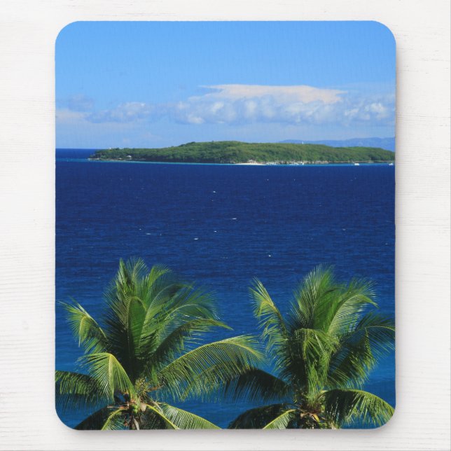 Tropische Insel Mousepad (Vorne)