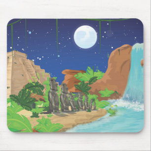 Tropische Insel Mousepad