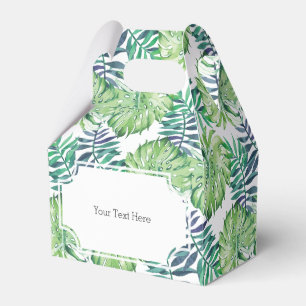 Tropische Insel-Pflanzen Monstera Deliciosa Geschenkschachtel