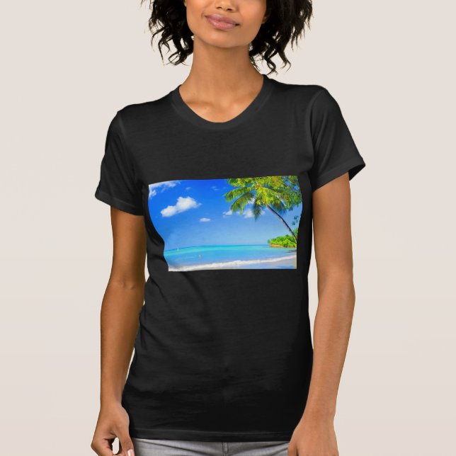 Tropische Insel T-Shirt (Vorderseite)