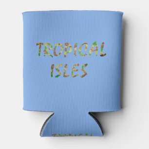 Tropische Inseln Cooler Dosenkühler