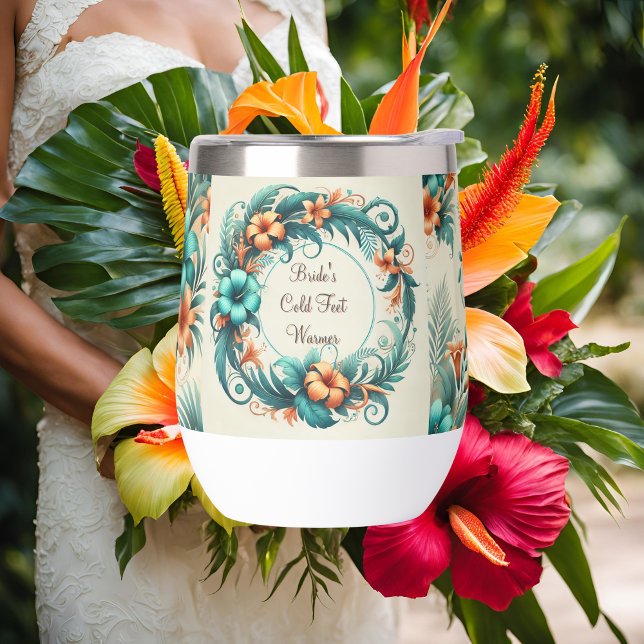 Tropische Iridescance Thermal Wine Tumbler (Von Creator hochgeladen)