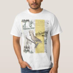 Tropische Kakadu-Toile T-Shirt