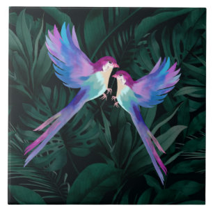 Tropische Keramik Fliese