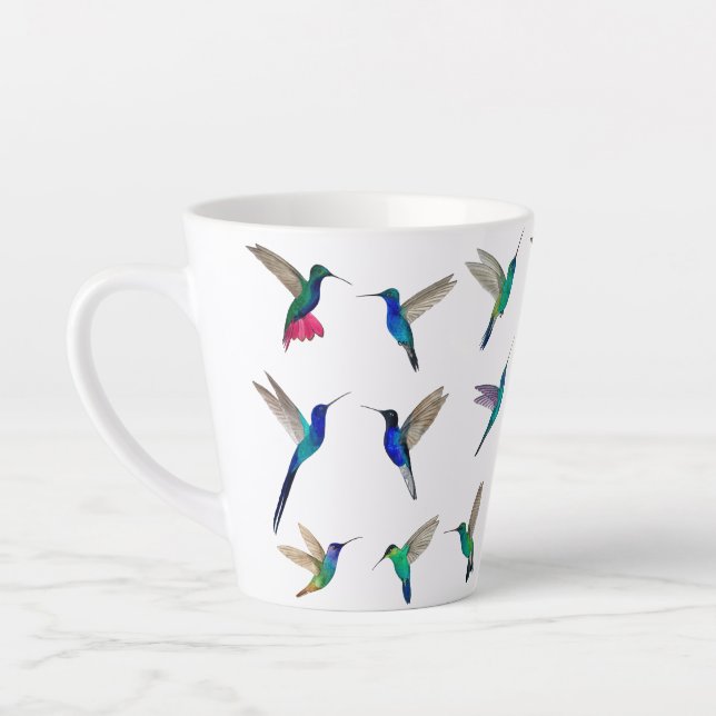 Tropische Kolibris Milchtasse (Links)