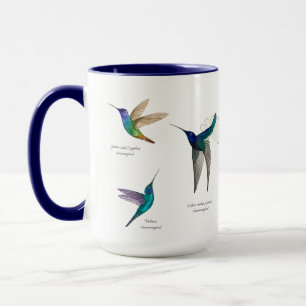 Tropische Kolibris Zweifarben-Kaffeetasse Tasse