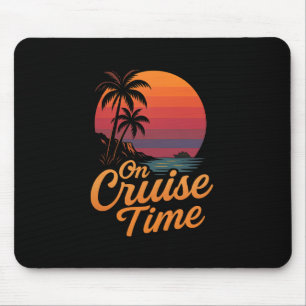 Tropische Kreuzfahrt in den Ferien mit Palme Su Mousepad