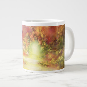 Tropische Landschaft 1990 Jumbo-Tasse