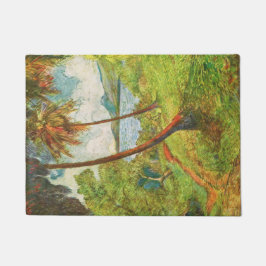 Tropische Landschaft auf Martinique (Charles Laval Fußmatte