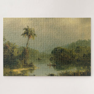Tropische Landschaft Frederic Edwin Church Puzzle