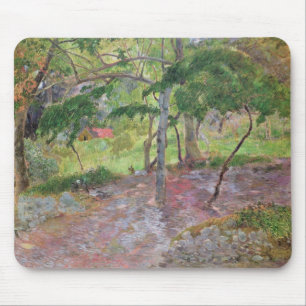 Tropische Landschaft Paul Gauguins , Martinique, Mousepad