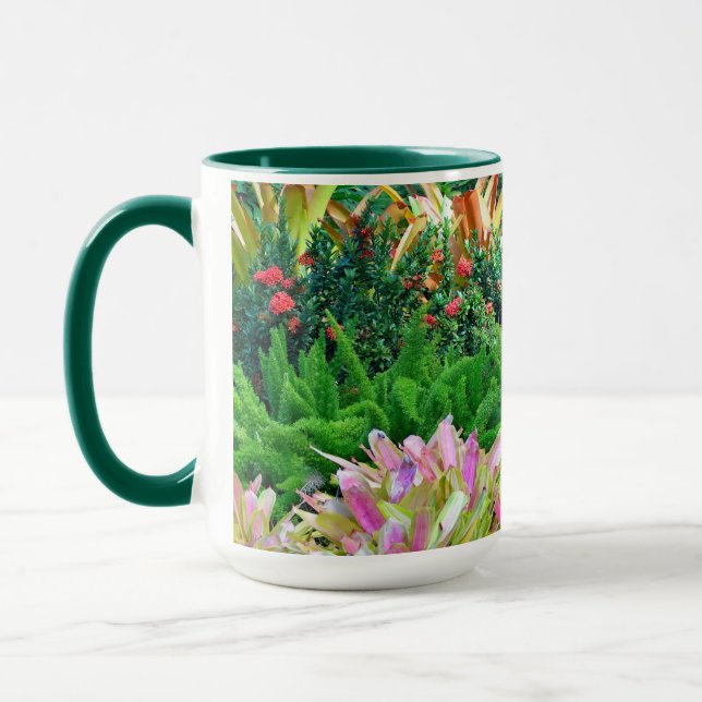 Tropische Landschaft Tasse (Links)