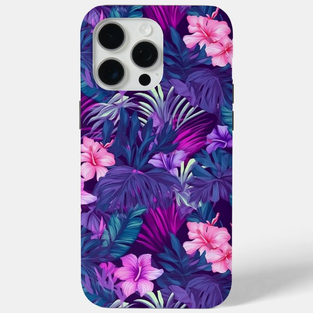Tropische Leidenschaft - Fantasie, Blumen Case-Mate iPhone Hülle (Rückseite)