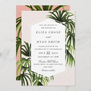 Tropische Liebe Einladung