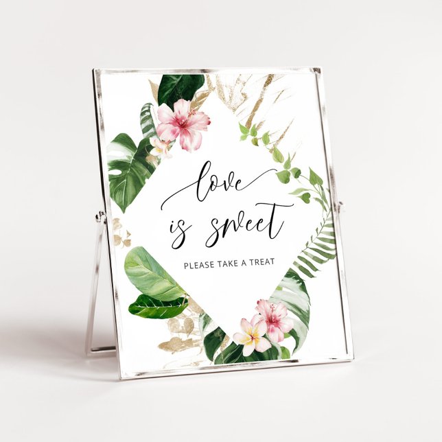 Tropische Liebe ist süß, Leckerei Poster (Von Creator hochgeladen)