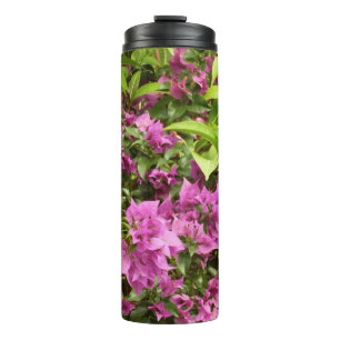Tropische lila Bougainvillea-Blüte Thermosbecher