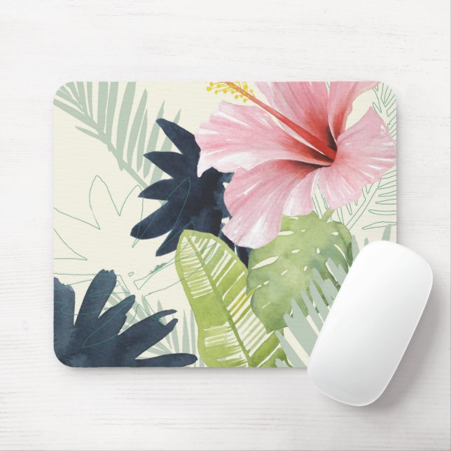 Tropische Lochkollektion Mousepad (Mit Mouse)