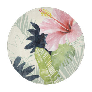 Tropische Lochkollektion Schneidebrett