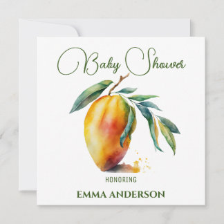 Tropische Mango | Babyparty