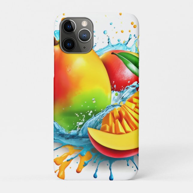 Tropische Mango-Leckerei Case-Mate iPhone Hülle (Rückseite)