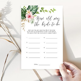 Tropische Monstera Wie alt war die Braut, um zu se