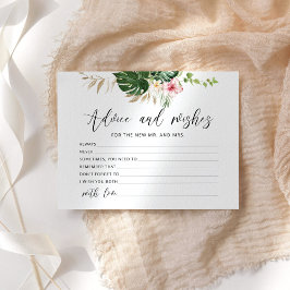 Tropische Monsterie Beratung und Wünsche Brautpart