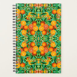 TROPISCHE ORANGES KRAWATTE DER MÄNNER PLANER