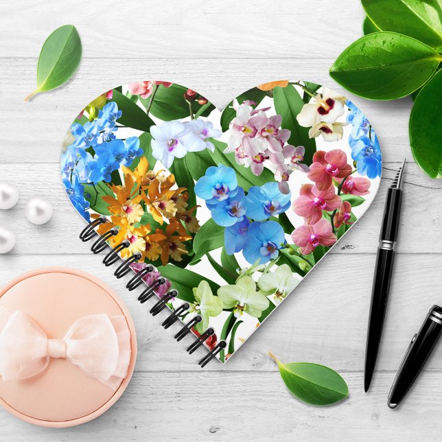 Tropische Orchideen Notizbuch (Von Creator hochgeladen)