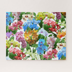Tropische Orchideen Puzzle
