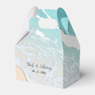 Tropische Ozean-Insel-Hochzeitsfeier-Geschenk  Geschenkschachtel