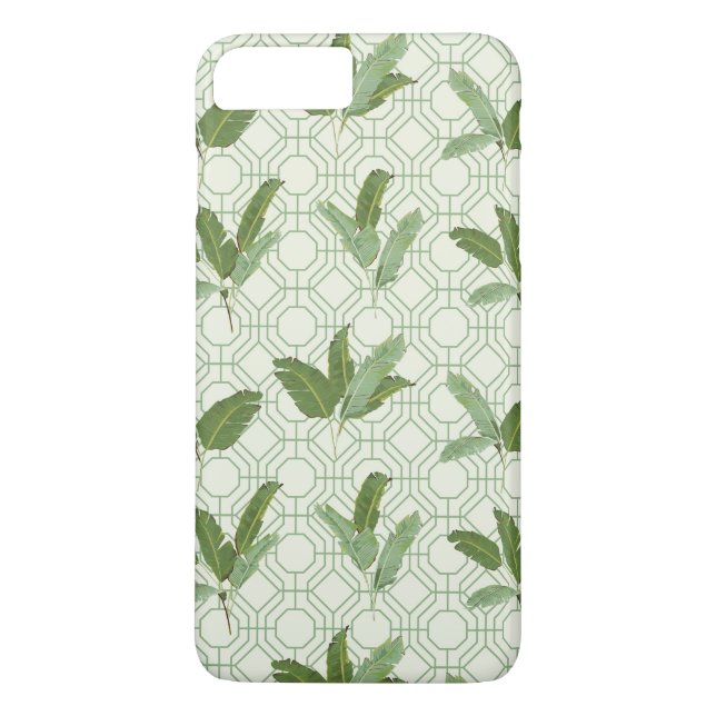 Tropische Palmblätter Case-Mate iPhone Hülle (Rückseite)