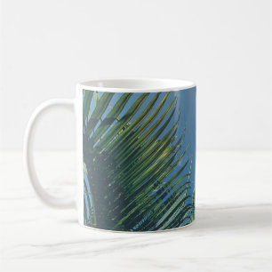 TROPISCHE PALMBLÄTTER KAFFEETASSE