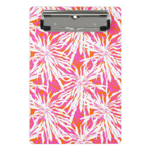 Tropische Palmblätter Mini Klemmbrett