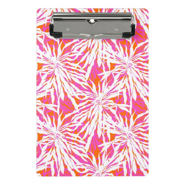 Tropische Palmblätter Mini Klemmbrett (Vorderseite)