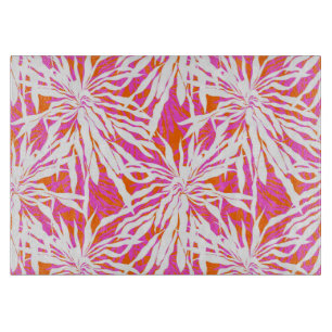 Tropische Palmblätter Schneidebrett