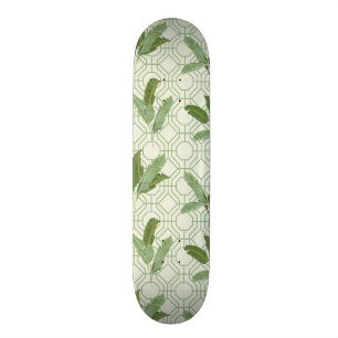 Tropische Palmblätter Skateboard