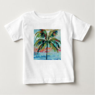 Tropische   Palme Baby T-shirt