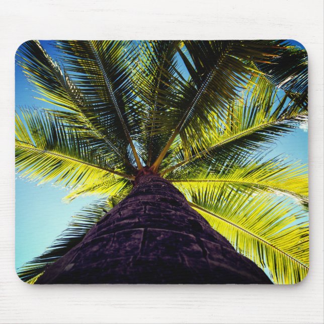 Tropische Palme Mousepad (Vorne)